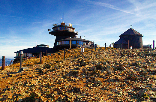 Obserwatorium na niece 1602m.n.p.m.Zdjecie z 2008r.