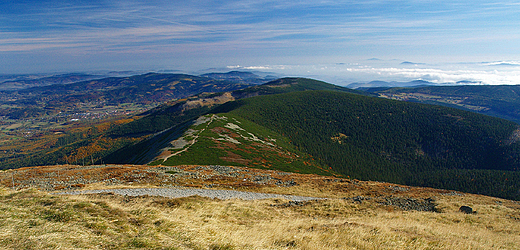 Mgy nad Sudetami.