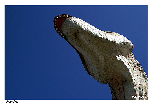 Gniewino - park trzech dinozaurw przy Kaszubskim Oku