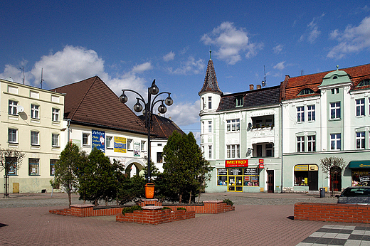 Rynek w Krapkowicach.