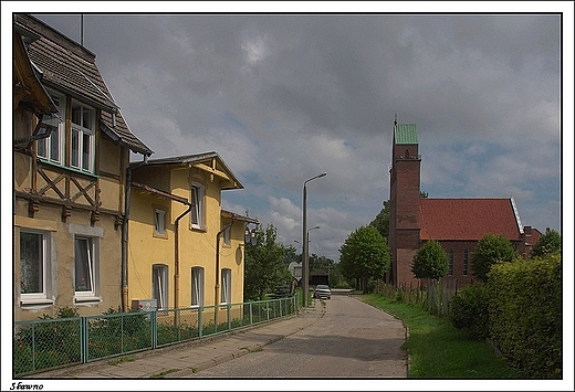 Sawno - neogotycki koci w. Antoniego 1925-1926