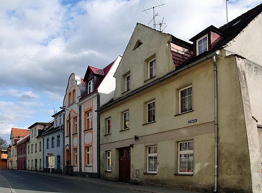 Gogwek. Zabytkowe kamienice.