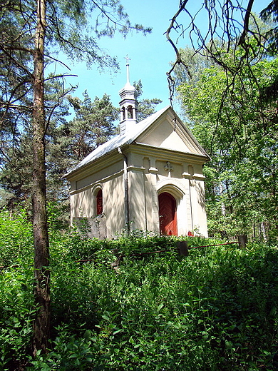 Koprusza - klasycystyczna kaplica z II poowy XIX w.