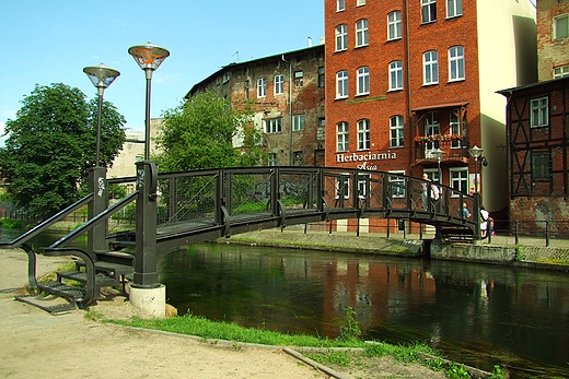 Wyspa Myska - kadka nad Mynwk. Bydgoszcz