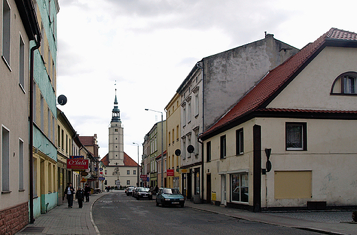 Gogwek. Starwka z widokiem na renesansowy ratusz.