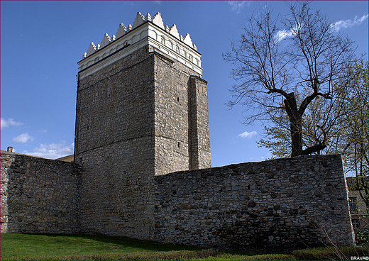 Krapkowice - fragment murw obronnych