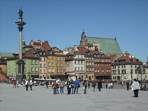 Warszawa. Plac Zamkowy.