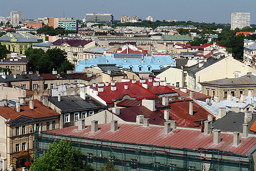 Lublin - prawie z lotu ptaka