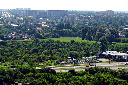 Lublin - osiedla z wielkiej pyty