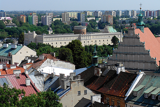 Lublin - widok na zamek