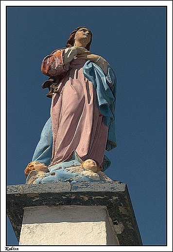 Kalisz - Madonna na tyach kocioa w. Gotarda