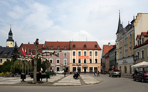 Pszczyna. Rynek.