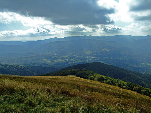 Widok z poonin pod Smerekiem