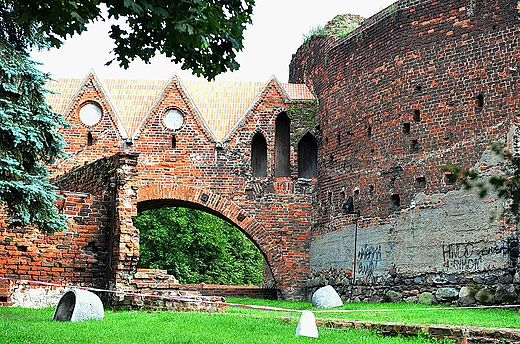 Ruiny na gotyku w Toruniu