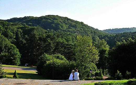 Panorama na bonia. Zoty Potok