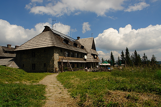 Schronisko PTTK na Turbaczu. Gorce