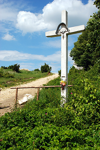 Krzy przy drodze Mirw - Bobolice