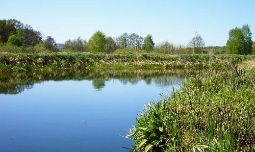 Rzeka yna. Olsztyn