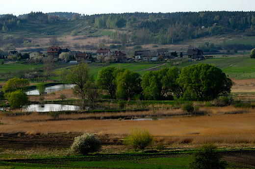 Panorama z rezerwatu Zimne Wody