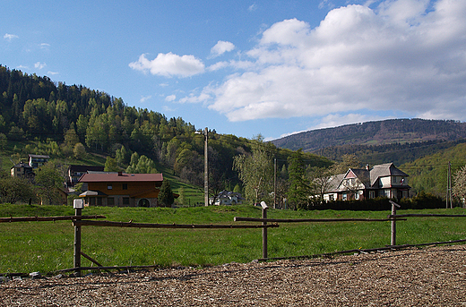 Szczyrk. Widok na Beskid lski.