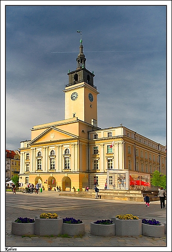 Kalisz - Ratusz widziany od strony ul. w. Stanisawa