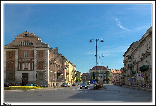 Kalisz - widok na Plac Kiliskiego od strony ul. 3 Maja