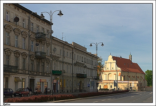 Kalisz - Sanktuarium Serca Jezusa Miosiernego widziane od strony Placu Kiliskiego