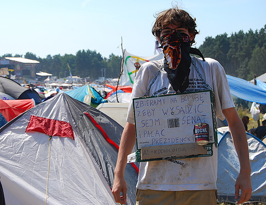 Zbirka na piwo. Przystanek Woodstock 2009
