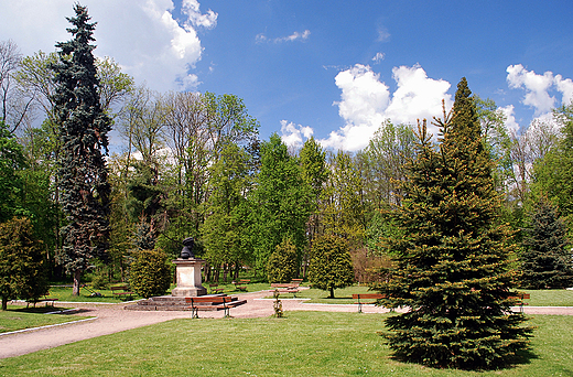 Nagowice. Park angielski.