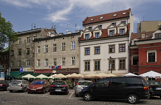 Krakowski Kazimierz. Ulica Szeroka.