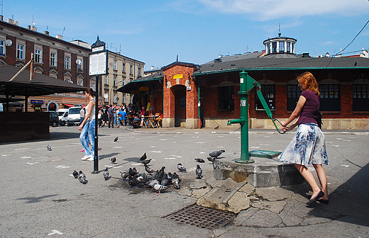 Krakowski Kazimierz. Plac Nowy.