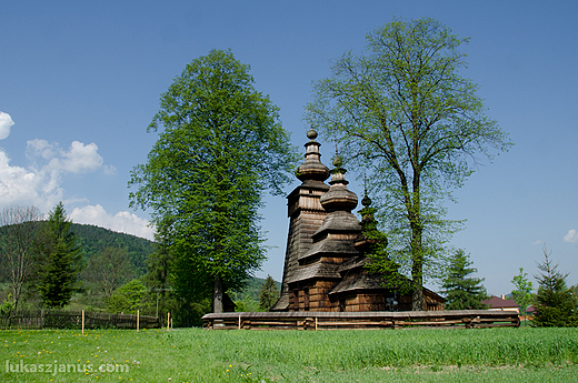 Cerkiew w Kwiatoniu, wiosna