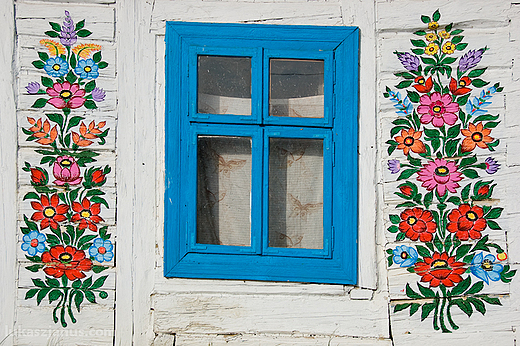Malowane domy w Zalipiu