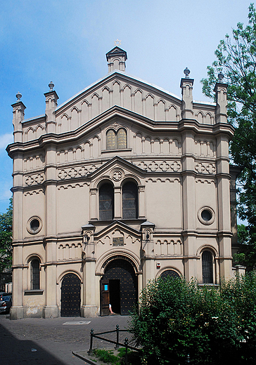 Krakw-Kazimierz. Synagoga Tempel.