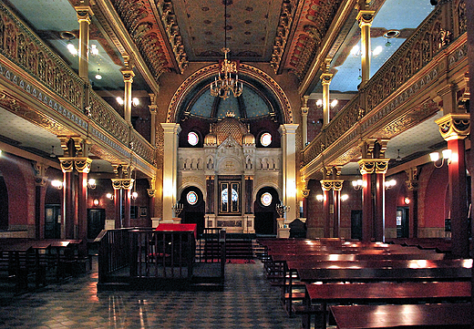 Krakw-Kazimierz. Synagoga Tempel.