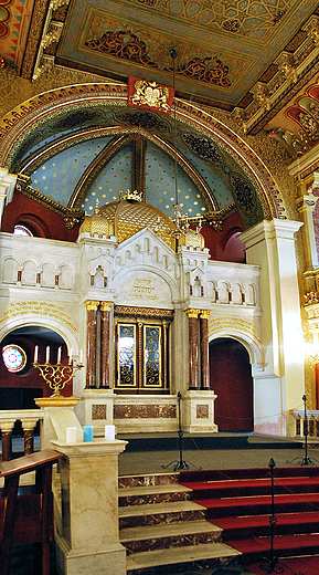 Krakw-Kazimierz. Synagoga Tempel.