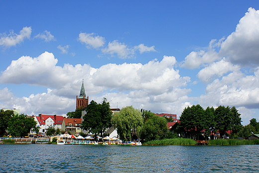 Jezioro Barlineckie panorama Barlinka