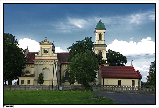 Grochowy - koci w. Doroty wzniesiony w latach 1908  1912 w stylu neoklasycystycznym