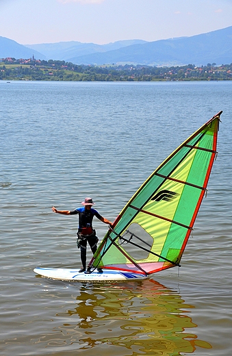 Instruktor windsurfingu - Jezioro ywieckie