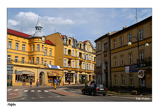 Pelplin - centrum miasteczka