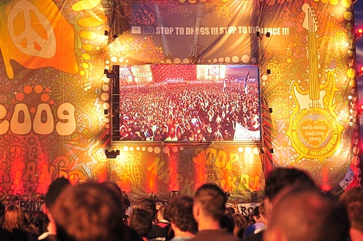 Woodstock 2009 - telebim