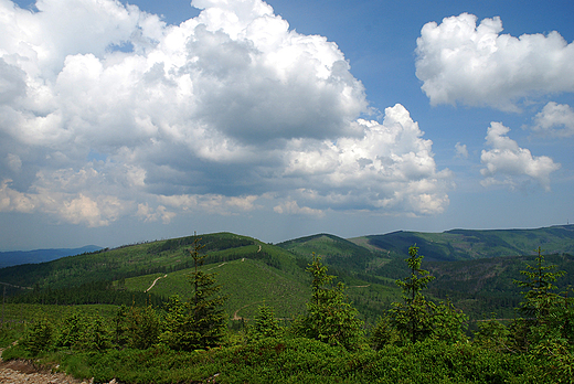 Widok z Baraniej Gry