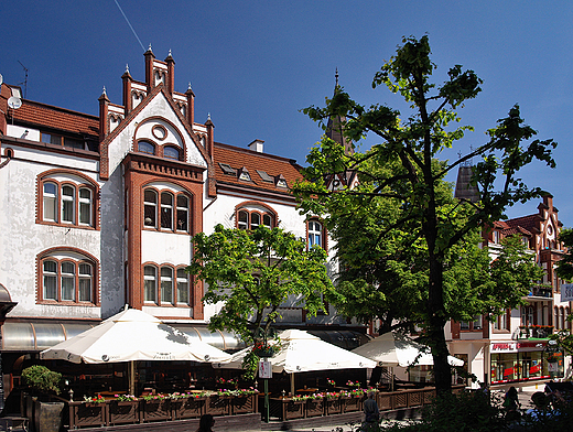 Sopot. Ulica Bohaterw Monte Cassino.