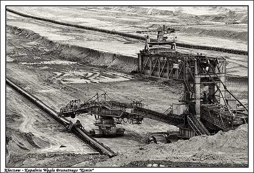 Odkrywkowa Kopalnia Wgla Brunatnego Konin w Kleczewie