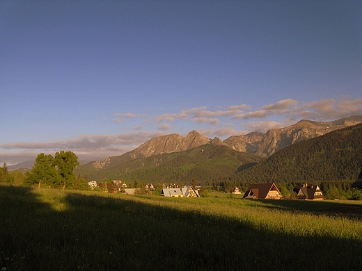 Tatry - widok z Kocieliska