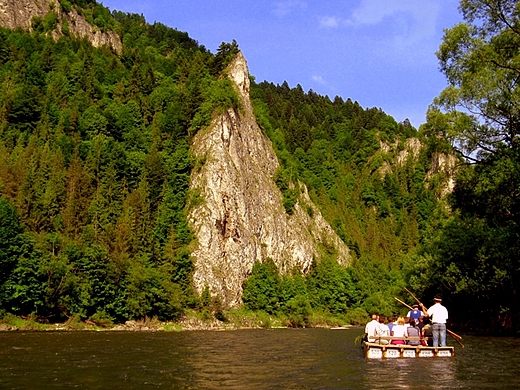 Spływ Przełomem Dunajca - Ostra Skała