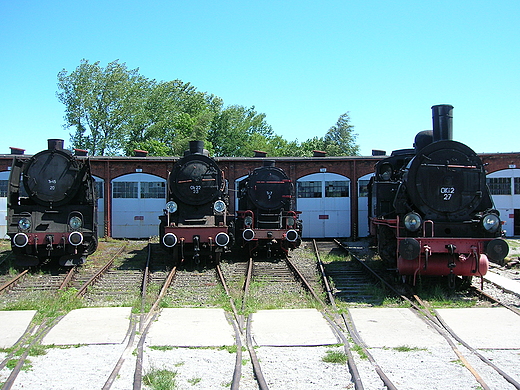 skansen lokomotyw