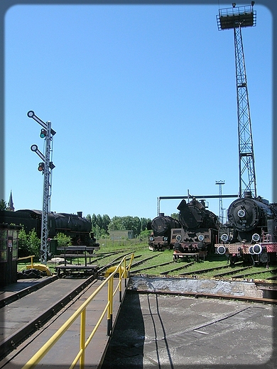 skansen lokomotyw