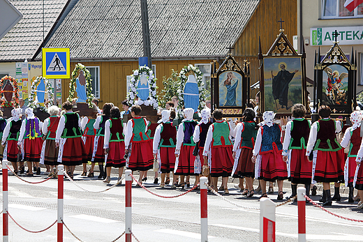 Myszyniec - procesja w Boe Ciao