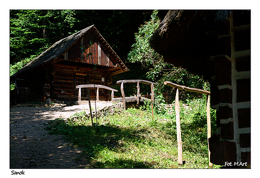 Sanok - skansen w Sanoku